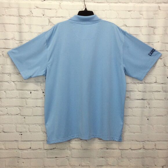 Majestic Section 101 Polo Shirt Men's Sz 2XL NCAA UNC Tar Heels Athleisure Golf - Picture 10 of 10